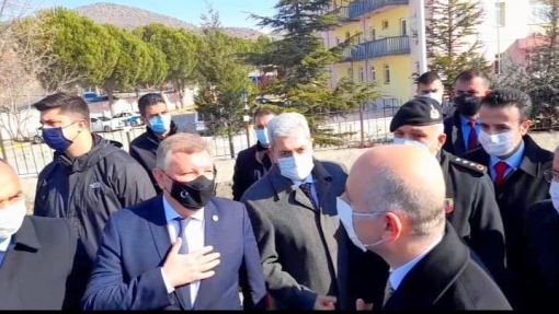 Ulaştırma Bakanı Karaismailoğlu'na  Osmancık'ta karşılama 3